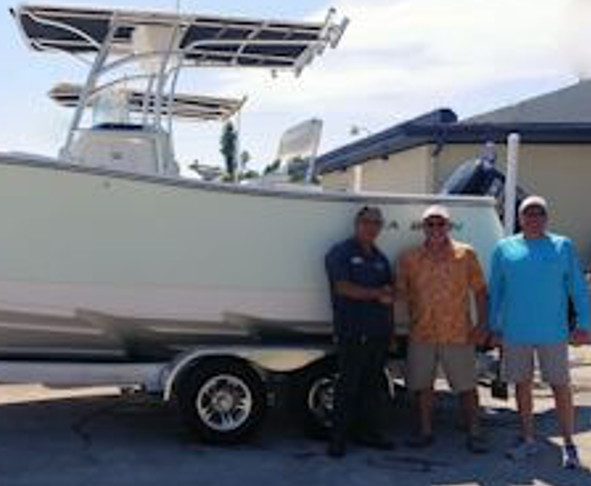 The proud new owner of the Seaborn SX239.